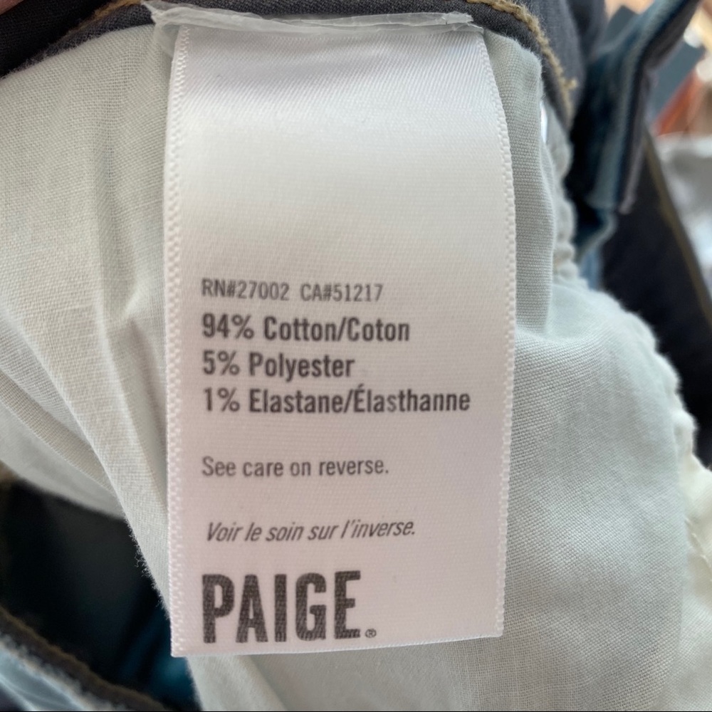 PAIGE light wash denim skirt SIZE 27 - Picture 8 of 8